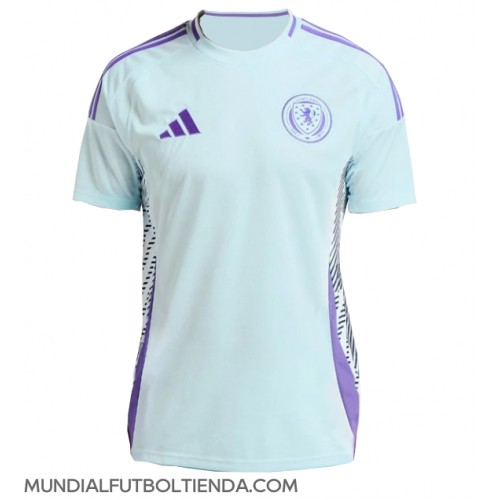 Camiseta Escocia Segunda Equipación Replica Eurocopa 2024 mangas cortas